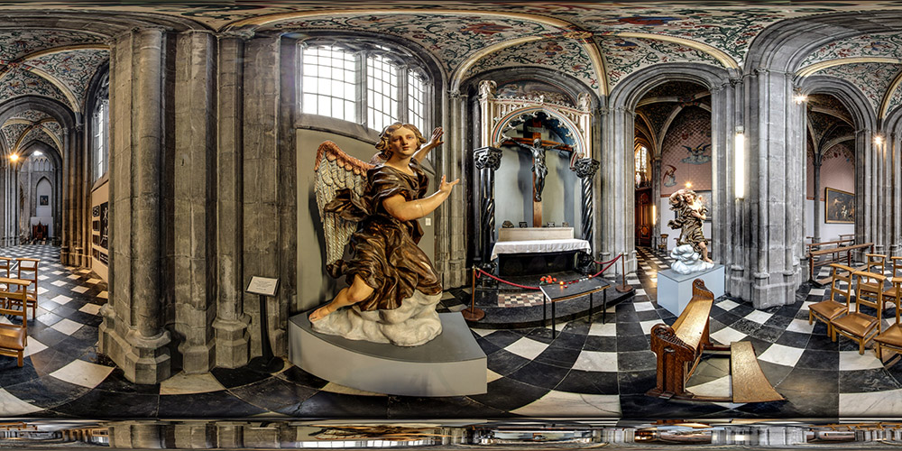 The Pont des Arches Christ · North Apsidal Chapel