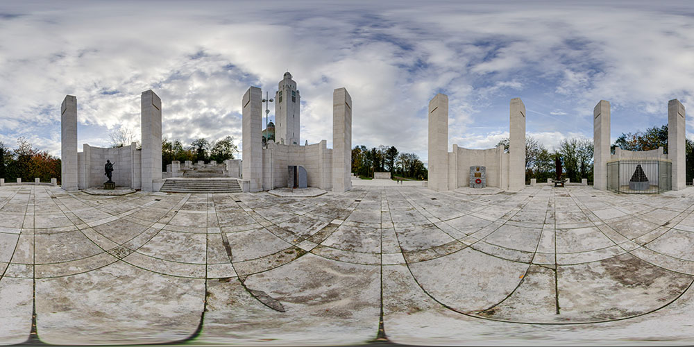 The Hall of Pylons · Allied Countries' Monuments - Inter-Allied Memorial