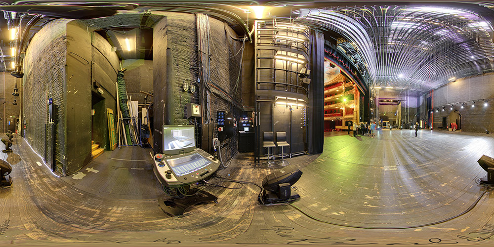 The Stage-Machinery Desk · Backstage View