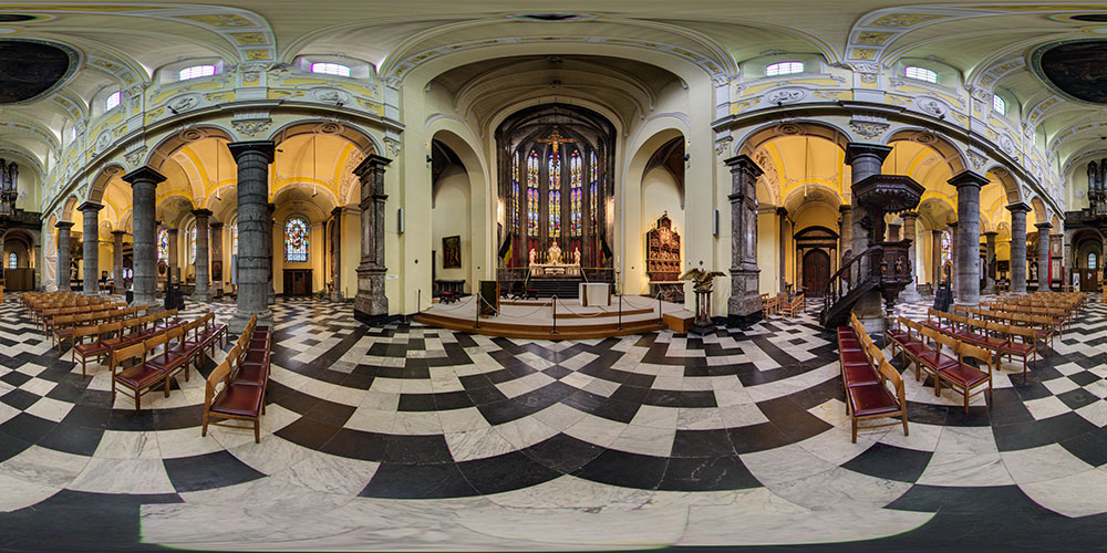 Nave and Choir · A Thousand Years of Architecture Layered - Saint Denis