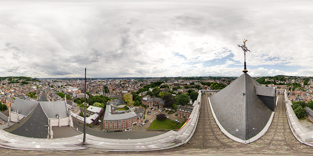 The Saint-Martin Tower · View over Liège from the Publémont