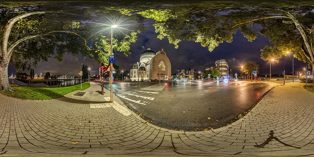 Saint Vincent by Night · View from Fétinne