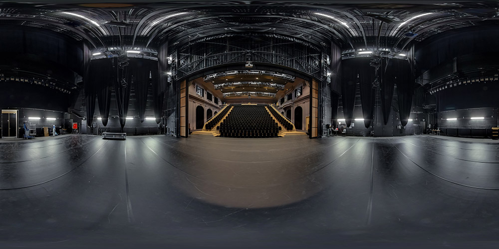 Grande Main Hall · View from the Stage - Théâtre de Liège